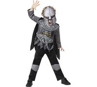 Smiffys - Costume "Deluxe" - Enfants SM2675 (128-134) (Noir/Gris/Argent)