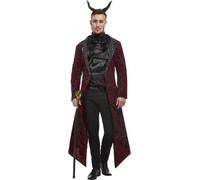 Smiffys - Costume "Deluxe" - Hommes SM1489 (XL) (Rouge/Noir)