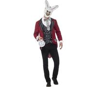 Smiffys - Costume "Deluxe" - Hommes SM1910 (M) (Rouge/Noir/Blanc)