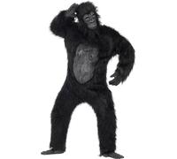 Smiffys - Costume "Deluxe" - Hommes SM3011 (Taille unique) (Noir)