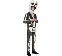 Smiffys - Costume "Deluxe Senor" Jour des Morts - Hommes SM2068 (XL Regular) (Noir/Blanc)