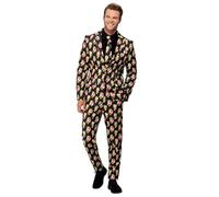 Smiffys Costume fantaisie Ghostbusters, noir, avec veste, pantalon et cravate Halloween, Carnaval