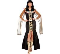 Smiffys - Costume - Femme SM2409 (M) (Noir/Or)