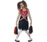 Smiffys - Costume - Filles SM1923 (158-164) (Rouge/Noir)