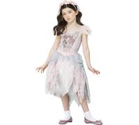 Smiffys - Costume "Ghost Bride" - filles SM2440 (128-134) (Rose)