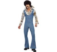 Smiffys - Costume "Groovy Dancer" - Hommes SM1795 (L) (Bleu)