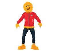 Smiffys Costume Honey Monster, Jaune, avec masque couvre-tête, veste, gants et revers de bottes Halloween