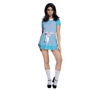 Smiffys Costume jumeau bizarre Fever, avec robe transparente et chaussettes Halloween, Carnaval