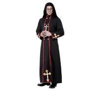 Smiffys Costume Ministre de la mort, Noir, avec robe Halloween