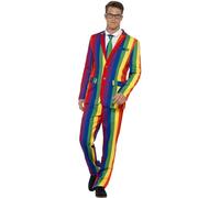 Smiffy's Costume Over The Rainbow, avec veste, pantalon et cravate, Halloween