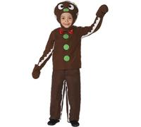Smiffy's – Déguisement Little Ginger Man – Garçon taille M (7-9 ans) – Marron