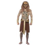 Costume Pharaon Momifie Zombie - Beige - L dorées