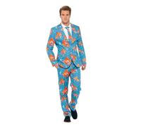 Smiffy's Costume Poisson rouge avec veste, pantalon et cravate