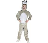 Smiffys - Costume pour enfant SM1902 (158-164) (Gris/Blanc)