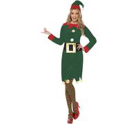 Smiffys - Costume pour femme - Design de Noël SM2001 (L) (Vert)
