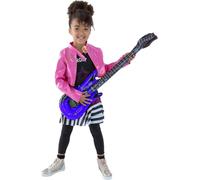 Smiffys - Costume "Rockstar Glam" - Fille SM779 (146-152) (Noir/Rose)