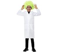 Smiffys Costume scientifique / docteur, unisexe, Blanc, Avec blouse de laboratoire Halloween