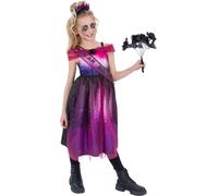 Smiffys - Costume "Scream Queen" - Fille SM2842 (146-152) (Rose/Violet/Blanc)
