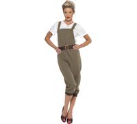 Smiffys - Costume "Seconde Guerre mondiale" - Damen SM2290 (M) (Khaki)