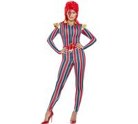 Smiffys Costume superstar de l'espace pour fille, multicolore, avec combinaison et ceinture Halloween