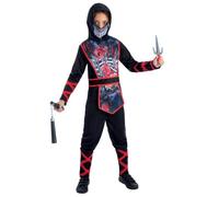 Smiffys costume zombie ninja enfant, déguisement Halloween accessoires