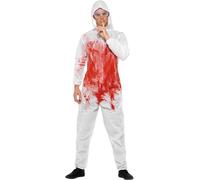 Smiffys - Costumes - Hommes/Dames Unie SM1815 (XL) (Rouge/Blanc)