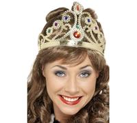 Smiffys Couronne de bijoux de la reine, assortie