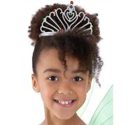 Smiffys Couronne Princesse En Plastique Argentée Accessoire Déguisement