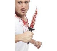 Smiffys Couteau plein de sang, avec faux sang liquide, 34cm/13in Halloween