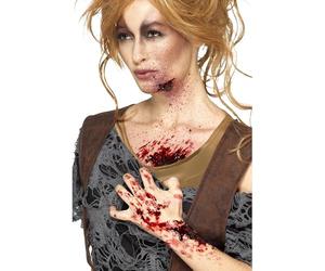 Smiffys Croute de sang, Rouge foncé, Séchage réaliste, 25g Halloween