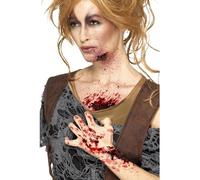 Smiffys Croute de sang, Rouge foncé, Séchage réaliste, 25g Halloween