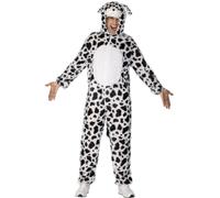 Smiffys Dalmatian Costume, Black & White (Size M)