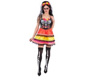 Smiffys Day of the Dead Fiesta Costume