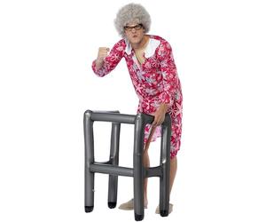 Smiffys Déambulateur gonflable, argent Halloween