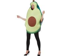 Smiffys Déguisement d'avocat vert avec tabard à capuche – Halloween