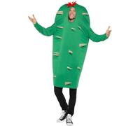 Smiffy's Déguisement de cactus – Vert, avec tabard Halloween – Carnaval