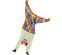 Smiffys Déguisement de clown renversé, Tout-en-un Halloween