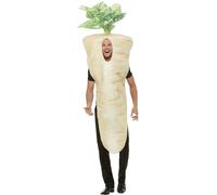 Smiffy's Déguisement Panais de Noël Marron avec tabard Halloween