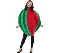 Smiffys Déguisement de pastèque, Rouge et vert, avec tabard Halloween