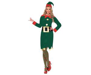 Smiffys Déguisement Femme Lutin, Robe, Chapeau et Ceinture, Couleur: Vert, 31995 Halloween