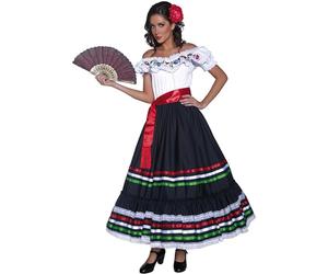 Smiffy's Déguisement Femme Mexicaine Traditionnel