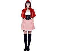 Smiffys Déguisement petit chaperon des bois sexy femme - Rouge - S