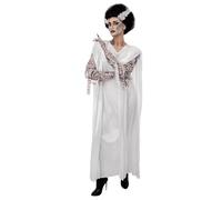 Smiffys Déguisement Universal Monsters fiancée de Frankenstein, Robe avec des bandages et des gants