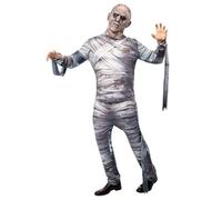 Smiffys Déguisement Universal Monsters Momie, Tout-en-un et masque en latex