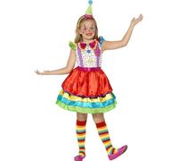 Smiffys Deluxe Clown Girl Costume, (Size S)