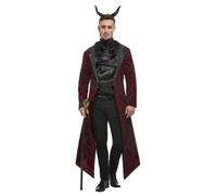Smiffys Deluxe Devil Costume, Red (Size M)