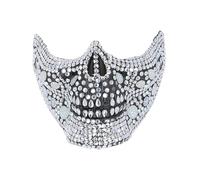 Smiffys Demi-masque Crâne de Cristal Deluxe