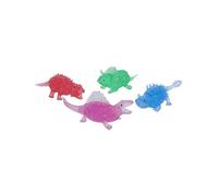Smiffys Dinosaures scintillants compressibles, 16 pièces, Assortis, dans une boîte de présentation
