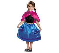 Smiffys Disney Frozen Anna Travelling Classic Costume (Size 3T-4T)