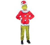 Smiffys Dr Seuss The Grinch Santa Costume